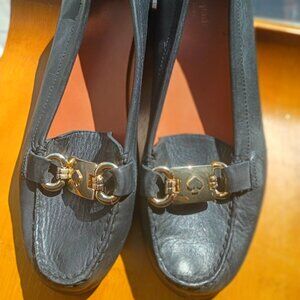 Kate Spade leather Leafers Size 9